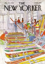 Vintage & Modern New Yorker Cover Print Wall Art Poster