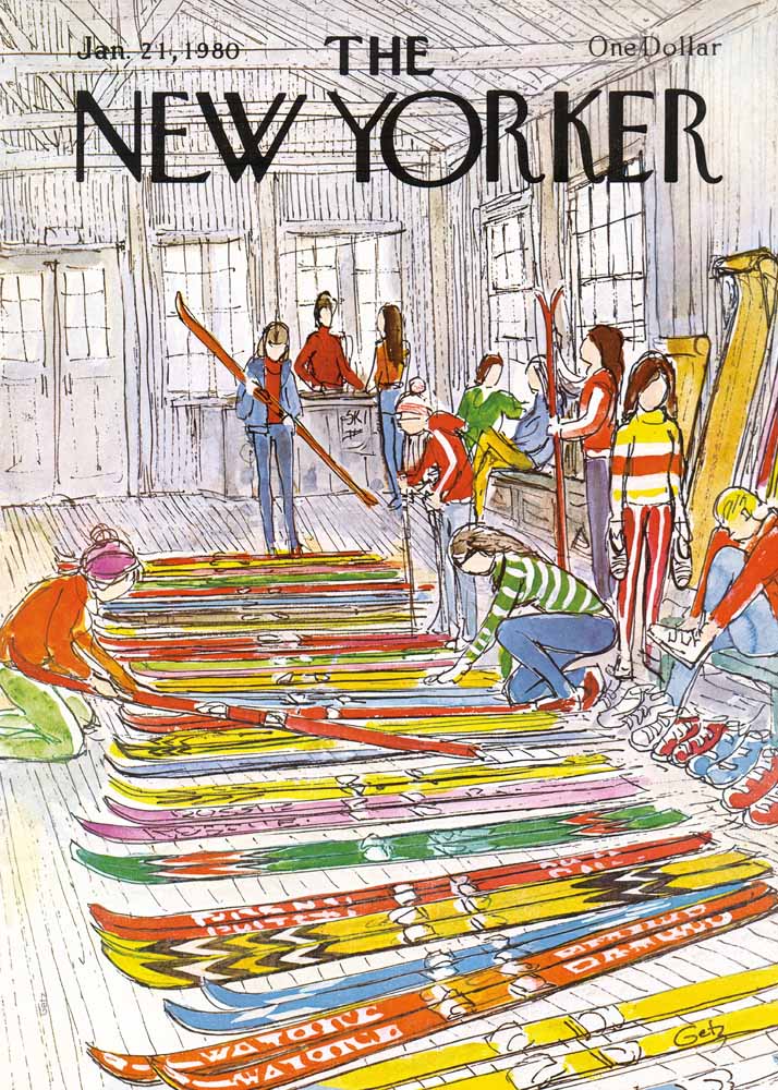Vintage & Modern New Yorker Cover Print Wall Art Poster