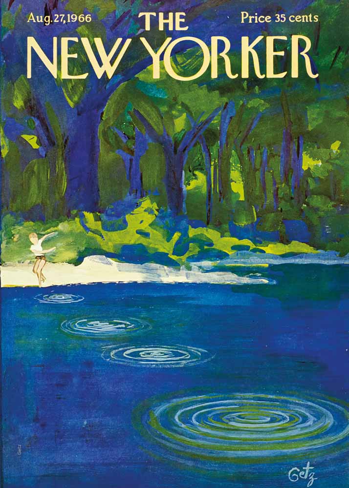 Vintage & Modern New Yorker Cover Print Wall Art Poster