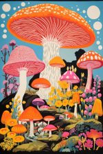Trendy Colorful Poster Wall Art