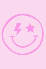 Smiley Trendy Colorful Poster Wall Art