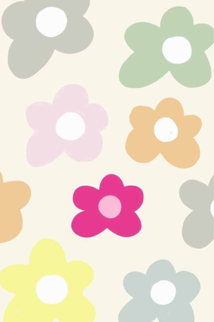 Trendy Colorful Poster Wall Art