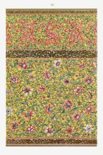 Chinese Botanical Floral Print Wall Art Poster