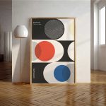Bauhaus Harmony 1919 Exhibition Wall Art Poster Aluminum Print - Image 2