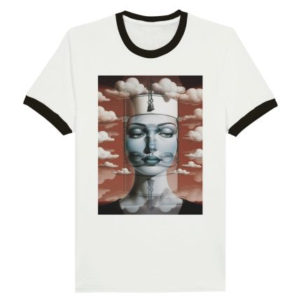 Surreal Dreamscape T-Shirt: Artistic & Unique Design Unisex Ringer T-shirt