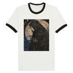 Cosmic Mother T-Shirt: Mystical & Celestial Design Unisex Ringer T-shirt