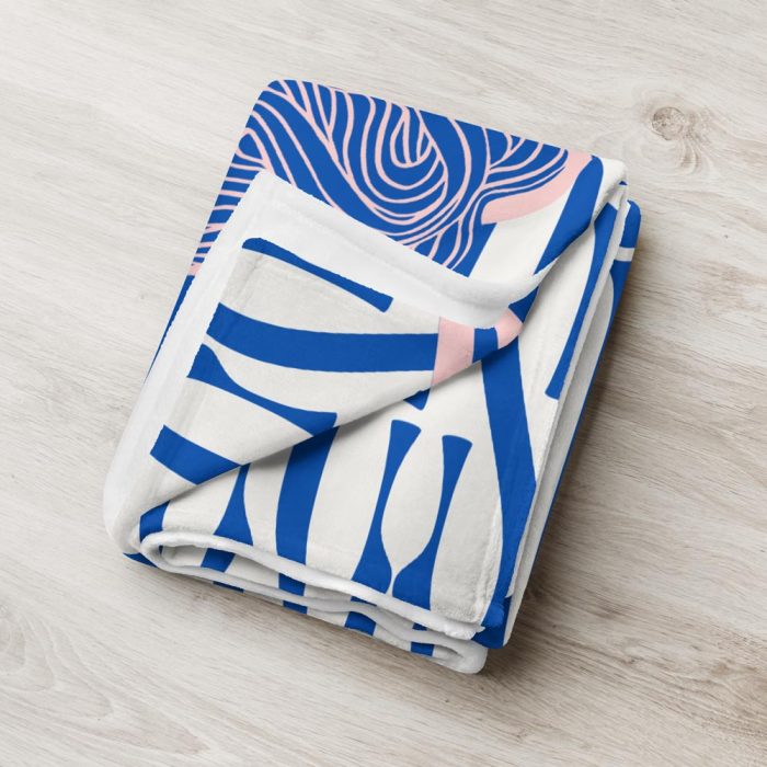 Noodles, Noodles, Noodles Kitchen Trendy Print Throw Blanket - Image 5