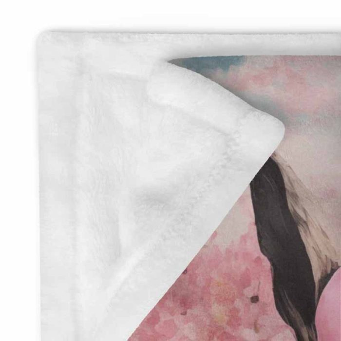 Floral Field Painting Aesthetic Poster Prints: Elevate Your Space with Trendy Designs Throw Blanket - Image 7