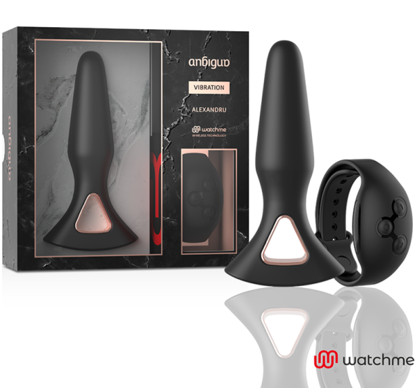 ANBIGUO - WATCHME CONTROLE REMOTO VIBRADOR ANAL PLUG ALEXANDRU - Image 2