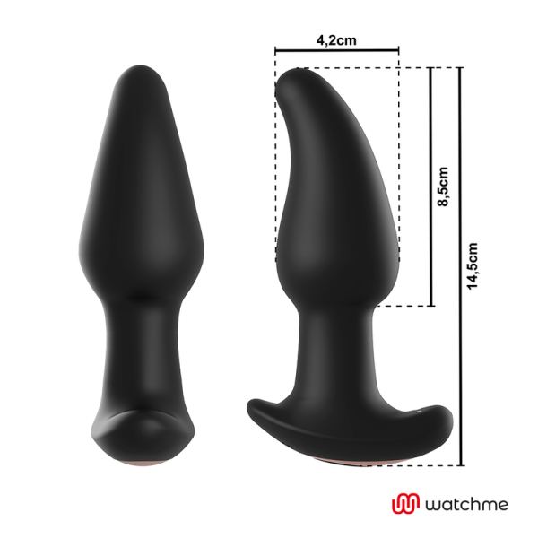 ANBIGUO - VIBRADOR DE PLUG ANAL COM CONTROLE REMOTO WATCHME COM ROTAÇÃO DE PÉROLAS AMADEUS - Image 6