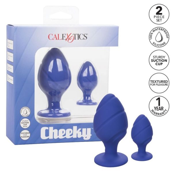 CALEX CHEEKY BUTTPLUG - ROXO