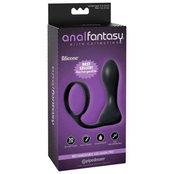 COLEÇÃO ANAL FANTASY ELITE RECARREGÁVEL ASS-GASM PRO - Image 3