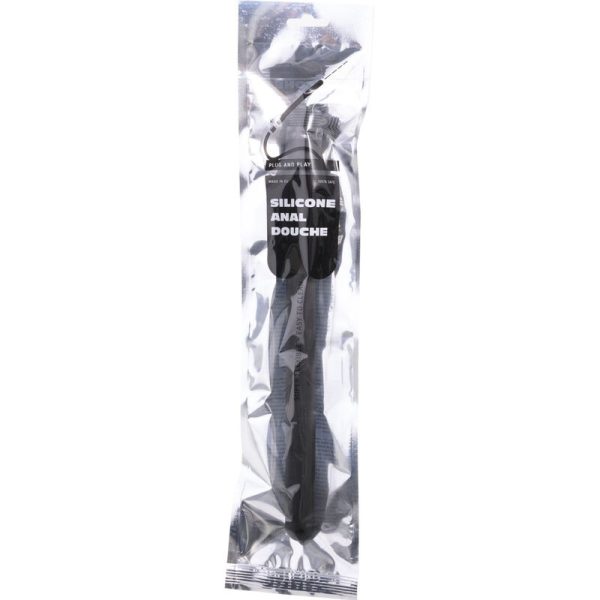 ALL BLACK - DUCHE ANAL DE SILICONE 27 CM - Image 2