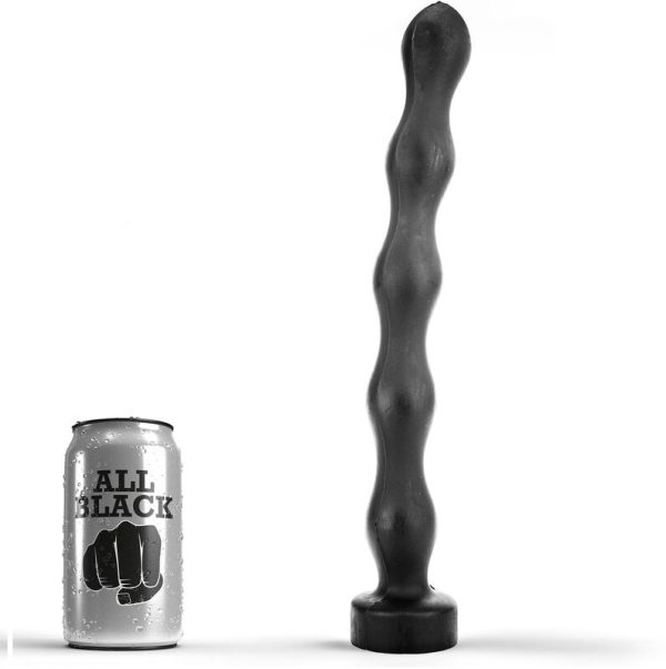 ALL BLACK - BOLA PLUG ANAL 32 CM