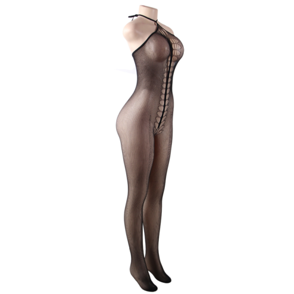 RAINHA LINGERIE HALTER NECK BODYSTOCKING SL - Image 6