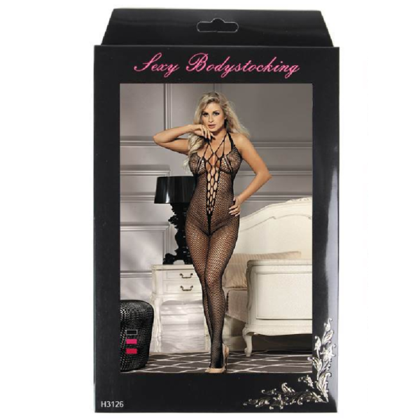 QUEEN LINGERIE HALTER PESCOÇO E BODYSTOCKING SL ABERTO - Image 8