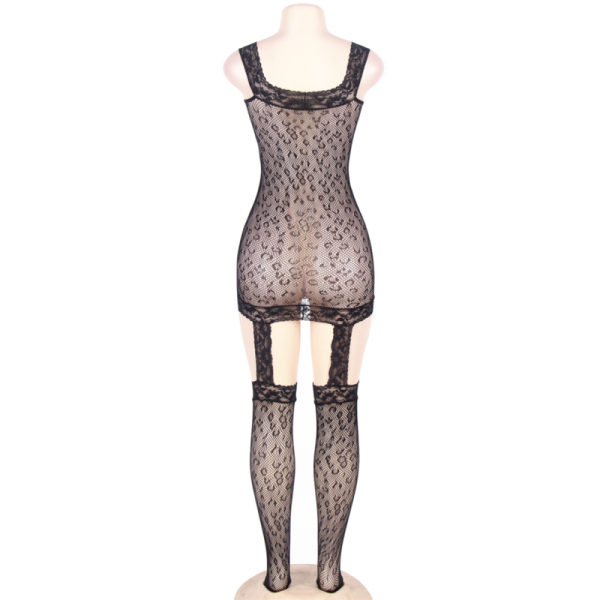 QUEEN LINGERIE LEOPARD PADRÃO BODYSTOCKING SL - Image 4