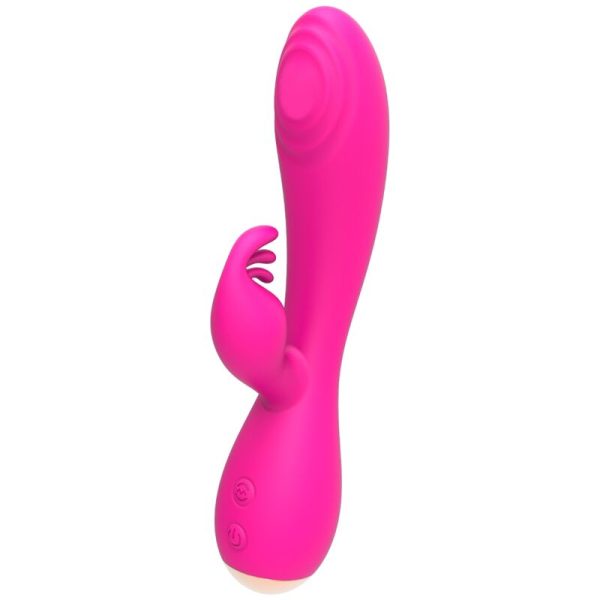 CABEÇAS ESTIMULANTES TRIPLAS COM VIBRADOR DE COELHO MAGIC STICK NALONE - ROSA - Image 2