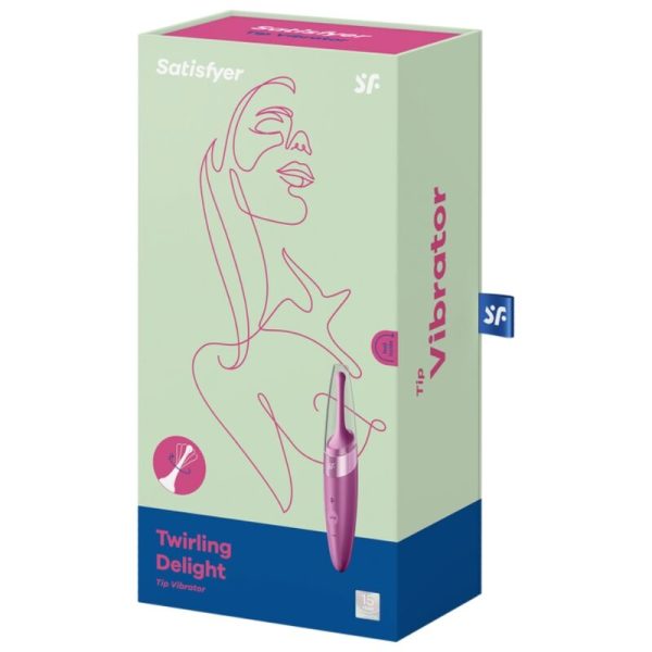 SATISFYER TWIRLING ALEGRIA CLIT PONTA ESTIMULANTE - FÚCHSIA - Image 3