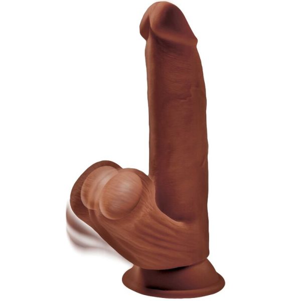 KING COCK PLUS 3D BOOLING COCK BALANCE 24,5 CM - MARROM - Image 5