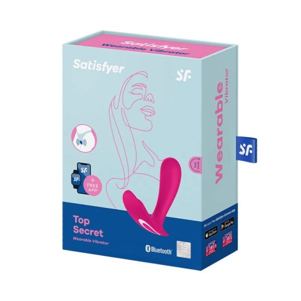 SATISFYER SUPER SECRETO VIBRADOR ROSA - Image 3