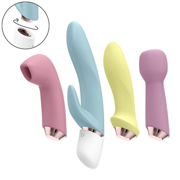 SATISFYER MARVELOUS FOUR - CONJUNTO DE VIBRADOR E PULSO DE AR - Image 3