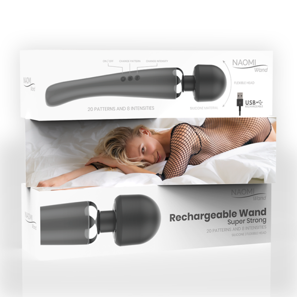 NAOMI WAND NOVO MASSAGEADOR SUPER FORTE - Image 7