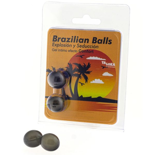 TALOKA - 2 BOLAS BRASILEIRAS EFEITO CONFORTO GEL EXCITANTE