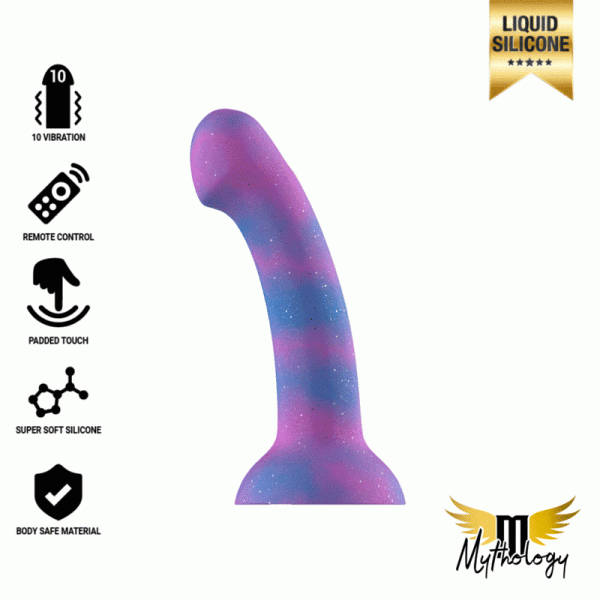 MYTHOLOGY DION GALACTIC DILDO M - VIBRADOR WATCHME TECNOLOGIA SEM FIO COMPATÍVEL