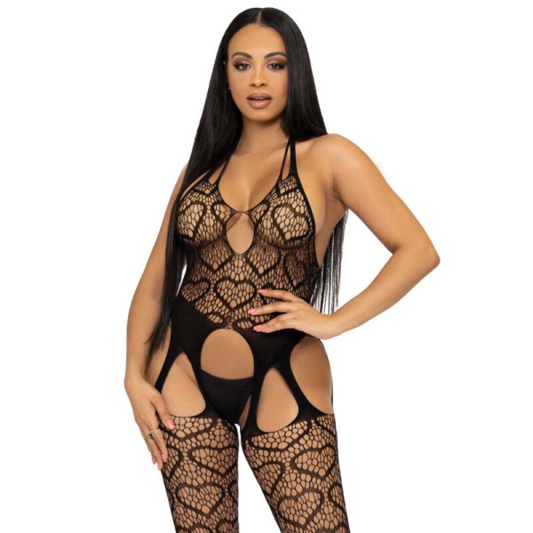 LEG AVENUE BODYSTOCKING DE  CON TIRANTES  -