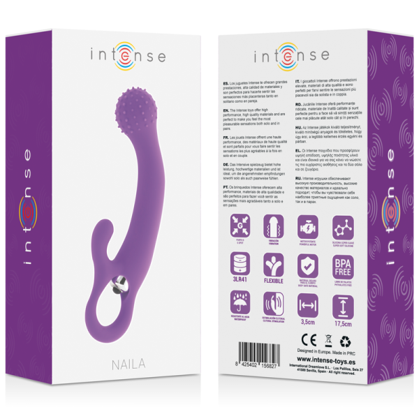 INTENSO NAILA VIBRANDO SILICONE ROXO - Image 6