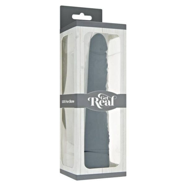 GET REAL - VIBRADOR SLIM CLÁSSICO PRETO - Image 3