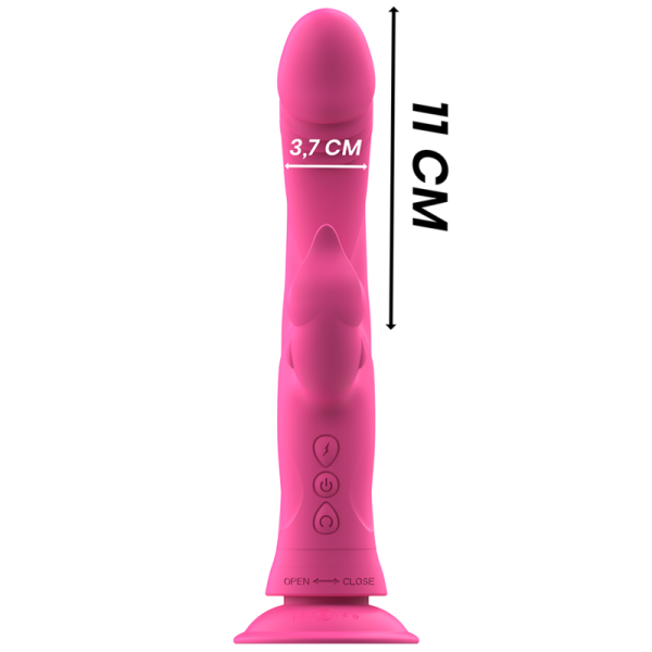 INTENSE - JULIO VIBRADOR COELHO SILICONE ROSA - Image 7