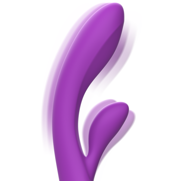 INTENSO - LUIGI VIBRATOR COELHO SILICONE ROXO - Image 6