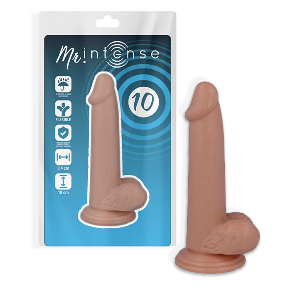 MR INTENSE - 10 REALISTIC PENIS 18 -O- 3.4cm - Image 2