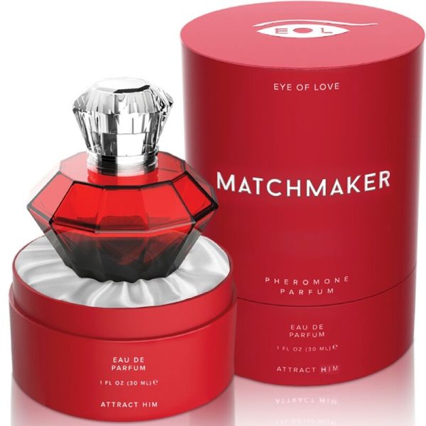 EYE OF LOVE - PERFUME DE FEROMÔNIO DE DIAMANTE VERMELHO MATCHMAKER ATTRACT HIM 30 ML - Image 2