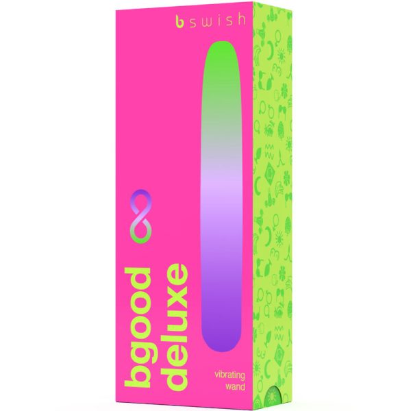 B SWISH - BGOOD INFINITE DELUXE VIBRADOR RECARGABLE SILICONA AZUL - Image 4