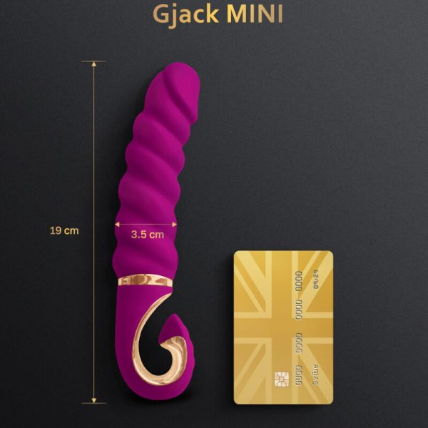 GVIBE - GJACK MINI VIBRADOR DE SILICONE FRAMBOESA DOCE - Image 2