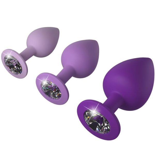 FANTASY FOR HER  - CONJUNTO DE PLUG ANAL VIOLETA - Image 3