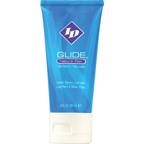 ID GLIDE - LUBRIFICANTE À BASE DE ÁGUA TUBO DE VIAGEM ULTRA DURADOURO 60 ML