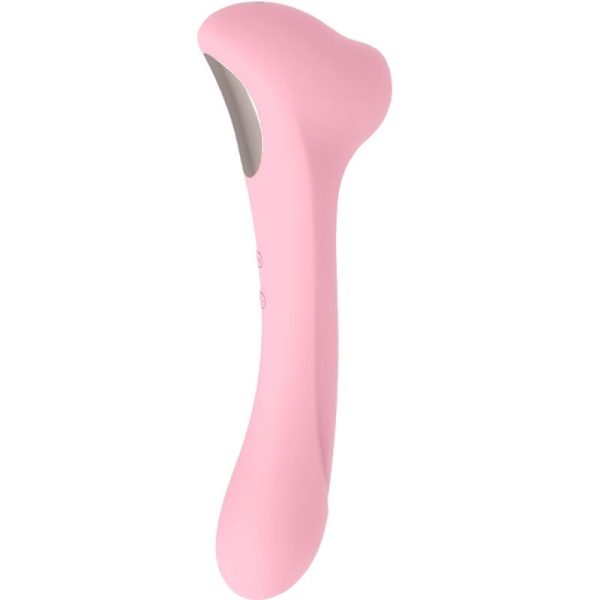 FEMINTIMATE - MASSAGER DAISY SUCÇÃO E VIBRADOR ROSA - Image 2