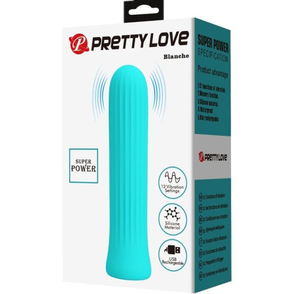 PRETTY LOVE - VIBRADOR ESTIMULADOR BLANCHE AZUL - Image 7