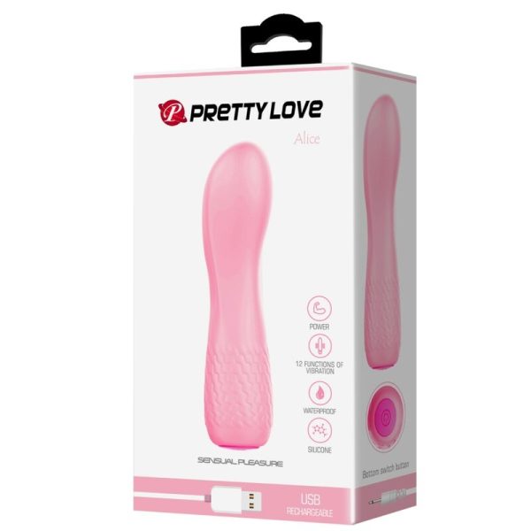 PRETTY LOVE - VIBRADOR RECARREGVEL ALICE PINK - Image 8