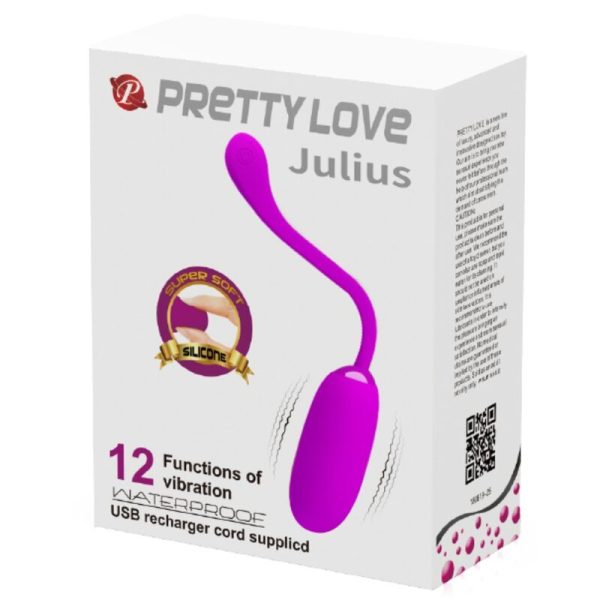 PRETTY LOVE - OVO VIBRANTE RECARREGVEL IMPERMEVEL JULIUS ROXO - Image 11