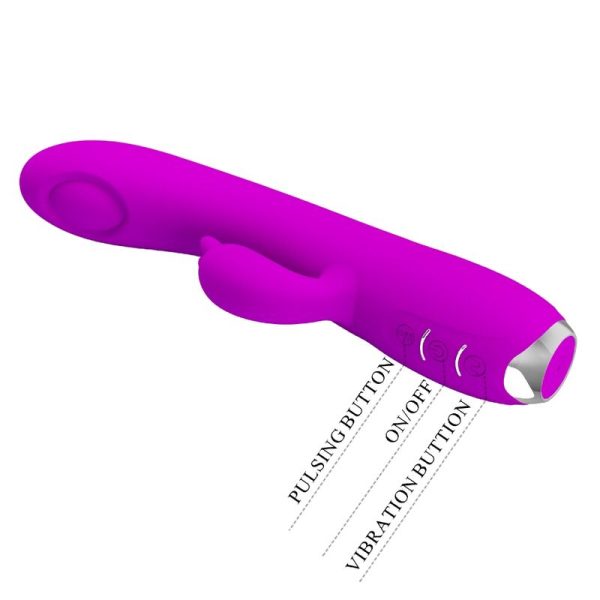 PRETTY LOVE - VIBRADOR SUCKER RECARREGVEL REGINA ROXO - Image 10