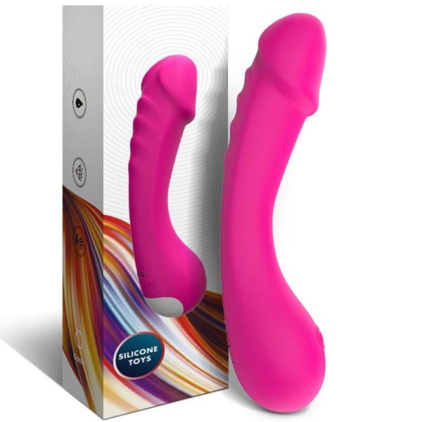 ARMONY - VIBRADOR DILDO G-SPOT SILICONE FÚCSIA - Image 6