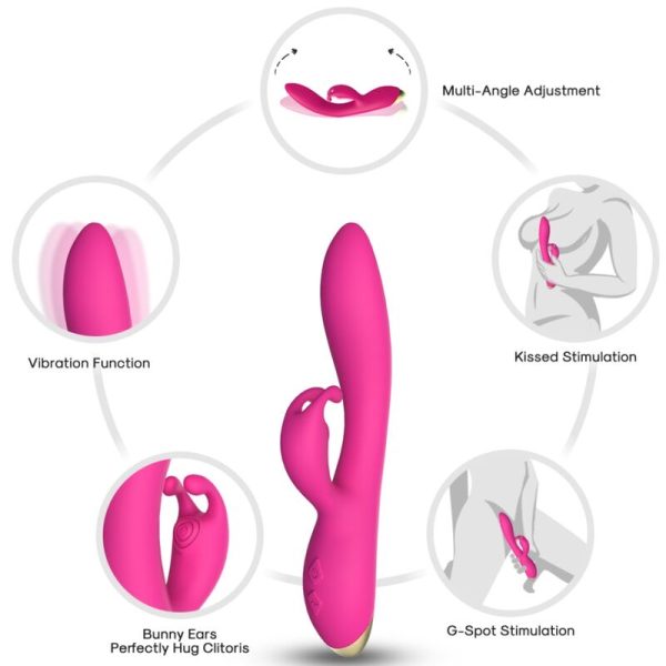 ARMONY - BONNIE VIBRADOR COELHO FÚCSIA - Image 2