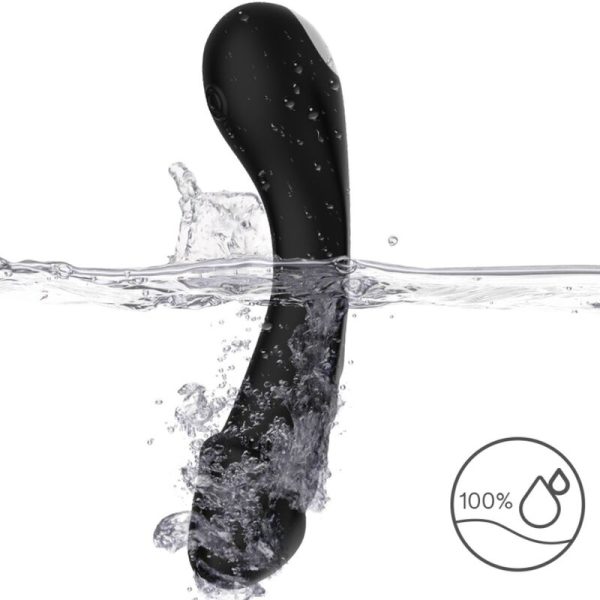 ARMONY - DILDO VIBRADOR G-SPOT SILICONE PRETO - Image 4