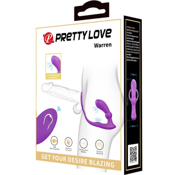 PRETTY LOVE - ANEL ANAL E VIBRADOR WARREN VIOLET - Image 7