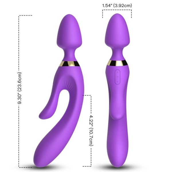 ARMONY - MASSAGER E VIBRADOR COELHO ROXO